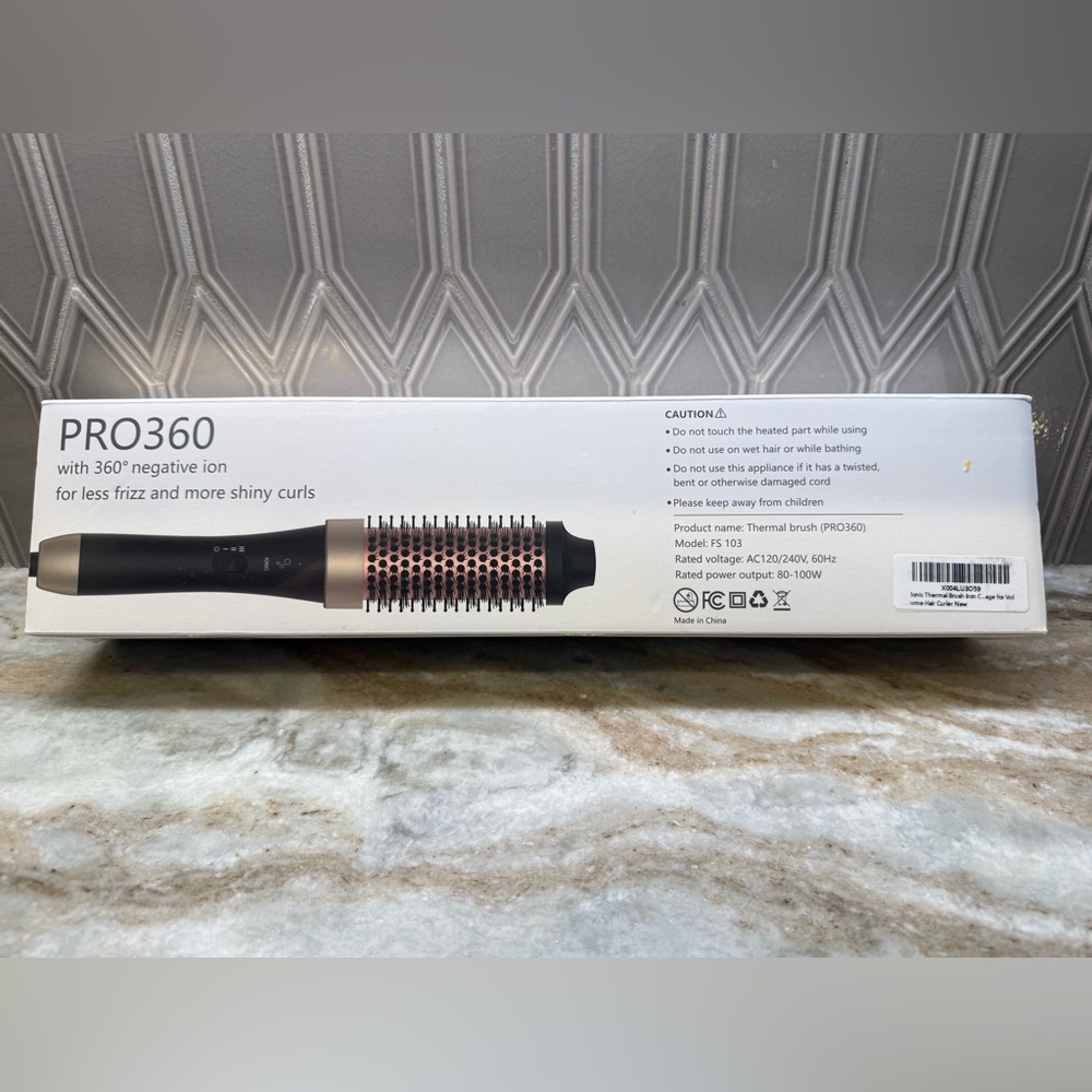 Ionic Thermal Brush Curling Iron Brush 1.5 In - Picture 3 of 10